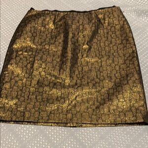 Elegant Gold Skirt
